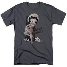 Betty Boop Out Of Control - Men's Regular Fit T-Shirt Men's Regular Fit T-Shirt Betty Boop   