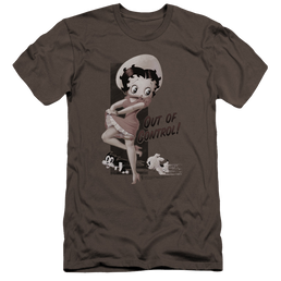 Betty Boop Out Of Control - Men's Premium Slim Fit T-Shirt Men's Premium Slim Fit T-Shirt Betty Boop   