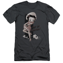 Betty Boop Out Of Control - Men's Slim Fit T-Shirt Men's Slim Fit T-Shirt Betty Boop   