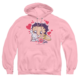 Betty Boop Puppy Love - Pullover Hoodie Pullover Hoodie Betty Boop   