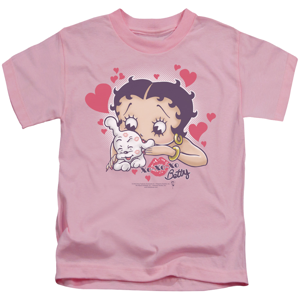 Betty Boop Puppy Love - Kid's T-Shirt Kid's T-Shirt (Ages 4-7) Betty Boop   