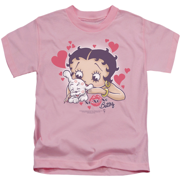 Betty Boop Puppy Love - Kid's T-Shirt Kid's T-Shirt (Ages 4-7) Betty Boop   