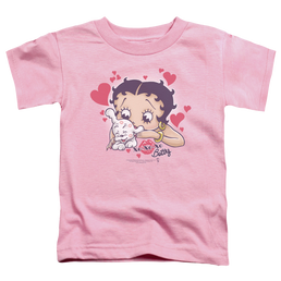 Betty Boop Puppy Love - Toddler T-Shirt Toddler T-Shirt Betty Boop   
