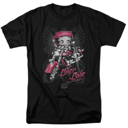Betty Boop Biker Babe - Men's Regular Fit T-Shirt Men's Regular Fit T-Shirt Betty Boop   
