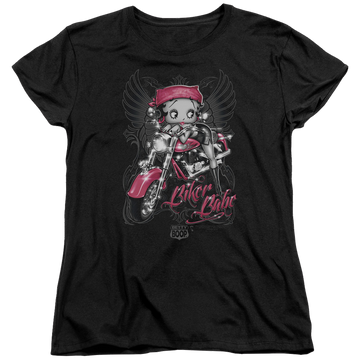 Betty Boop Biker Babe - Women's T-Shirt Women's T-Shirt Betty Boop   