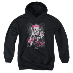 Betty Boop Biker Babe - Youth Hoodie Youth Hoodie (Ages 8-12) Betty Boop   