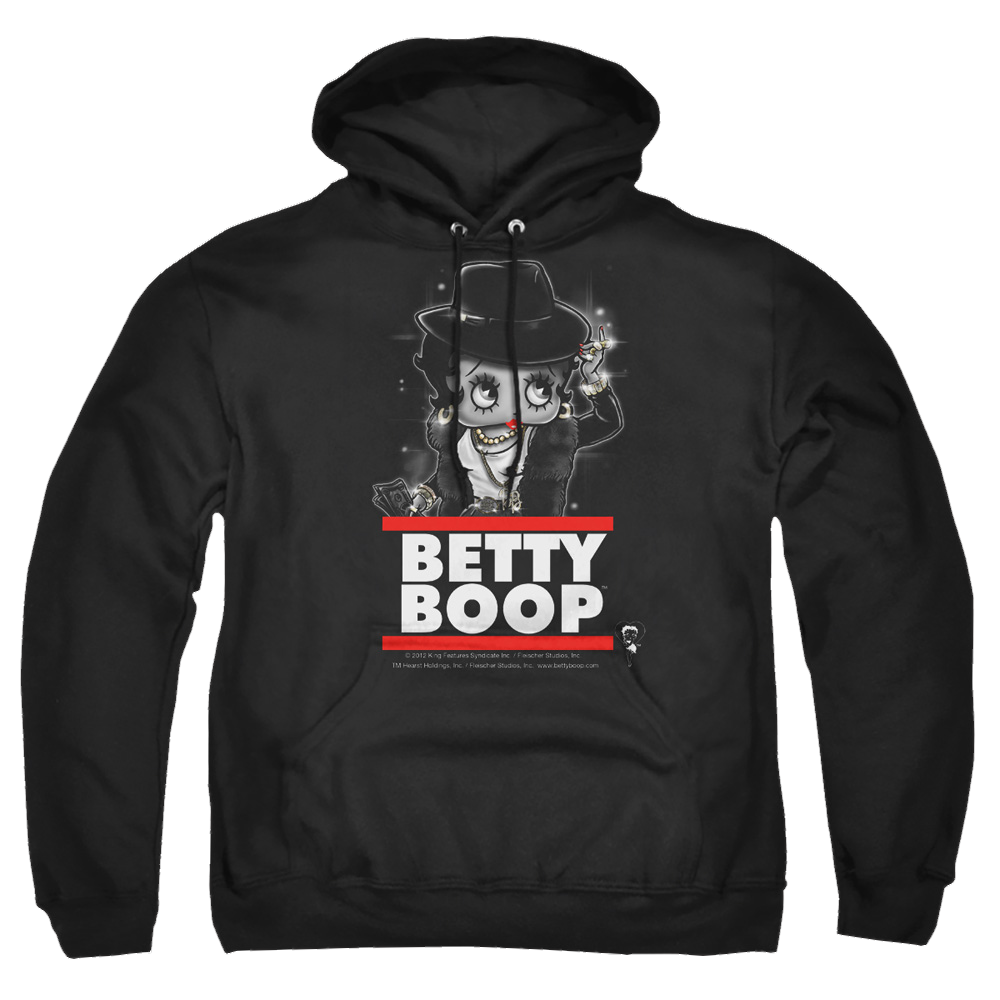Betty Boop Bling Bling Boop - Pullover Hoodie Pullover Hoodie Betty Boop   