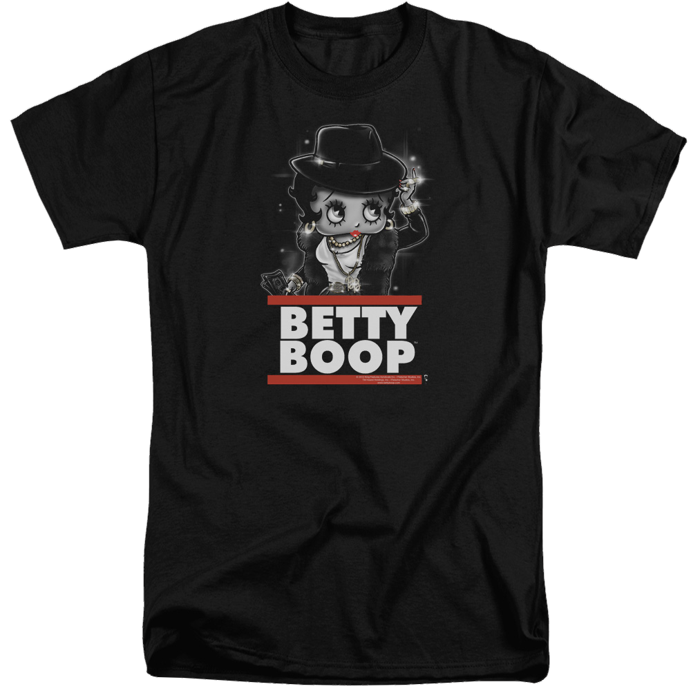 Betty Boop Bling Bling Boop - Men's Tall Fit T-Shirt Men's Tall Fit T-Shirt Betty Boop   