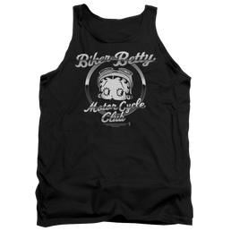 Betty Boop Chromed Logo - Men's Tank Top Men's Tank Betty Boop   
