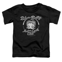 Betty Boop Chromed Logo - Toddler T-Shirt Toddler T-Shirt Betty Boop   