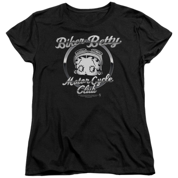 Betty Boop Chromed Logo - Women's T-Shirt Women's T-Shirt Betty Boop   