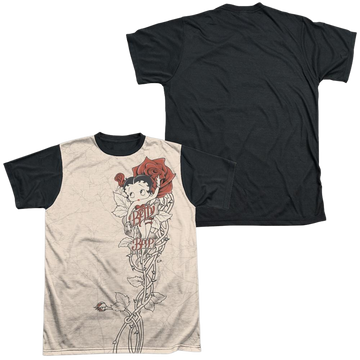 Betty Boop Thorn Boop - Men's Black Back T-Shirt Men's Black Back T-Shirt Betty Boop   