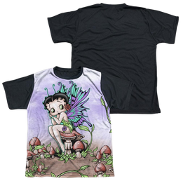 Betty Boop Fairy - Youth Black Back T-Shirt (Ages 8-12) Youth Black Back T-Shirt (Ages 8-12) Betty Boop   