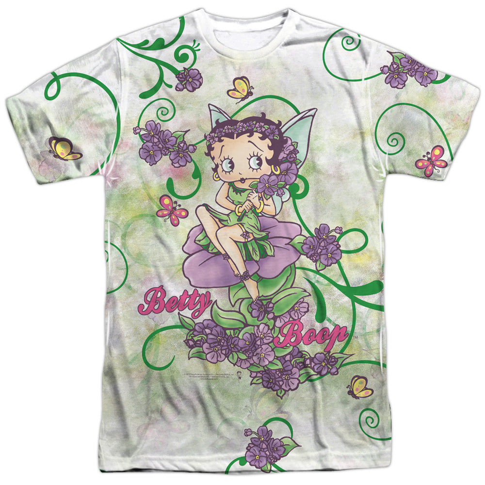 Betty Boop Betty Boop Flower Fairy - Men's All-Over Print T-Shirt Men's All-Over Print T-Shirt Betty Boop   