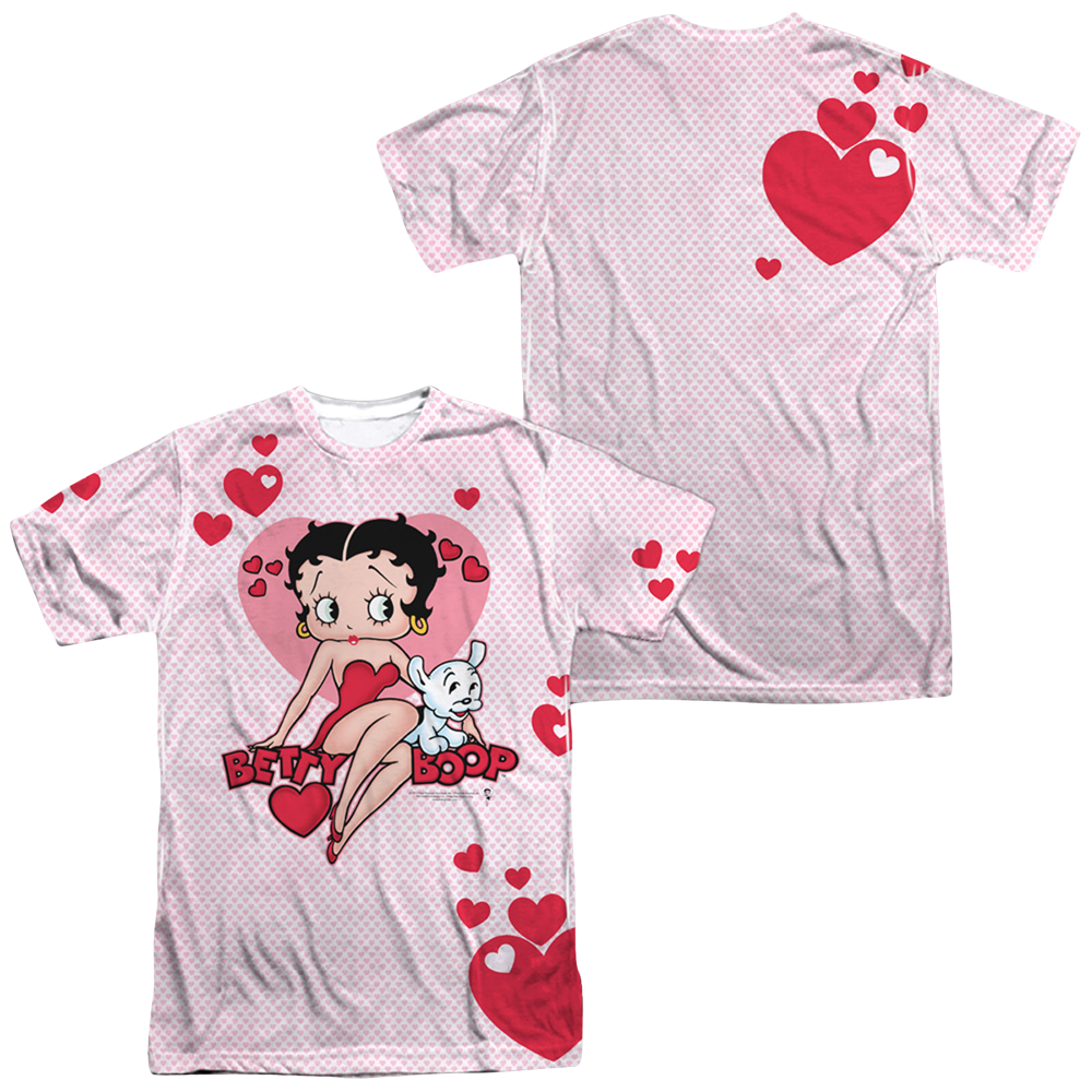 Betty Boop Sweetheart - Men's All-Over Print T-Shirt Men's All-Over Print T-Shirt Betty Boop   