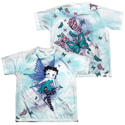 Betty Boop Sparkle Fairy - Youth All-Over Print T-Shirt Youth All-Over Print T-Shirt (Ages 8-12) Betty Boop   