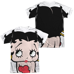 Betty Boop Big Boop Head (Front/Back Print) - Men's All-Over Print T-Shirt Men's All-Over Print T-Shirt Betty Boop   