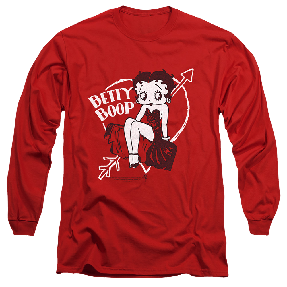Betty Boop Lover Girl - Men's Long Sleeve T-Shirt Men's Long Sleeve T-Shirt Betty Boop   