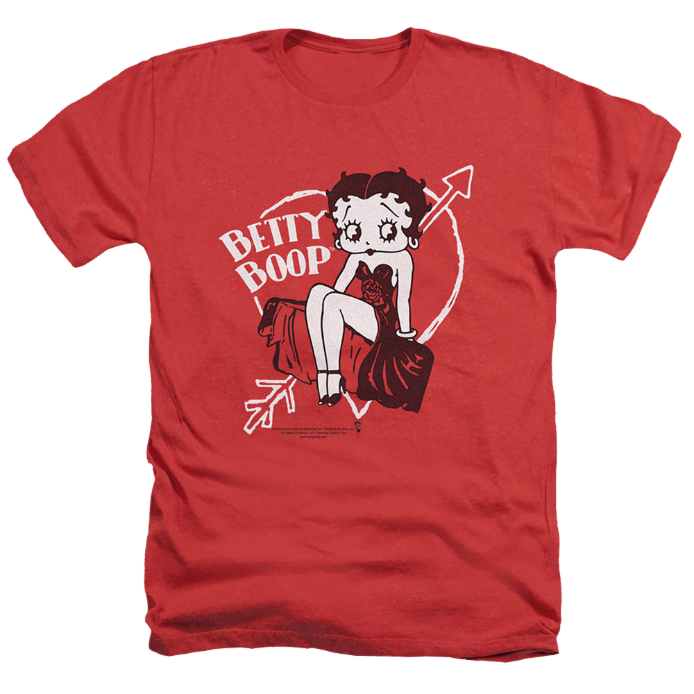 Betty Boop Lover Girl - Men's Heather T-Shirt Men's Heather T-Shirt Betty Boop   
