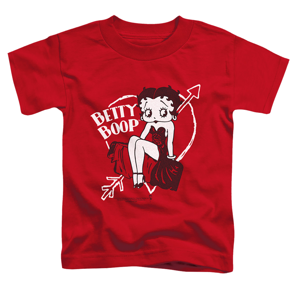 Betty Boop Lover Girl - Toddler T-Shirt Toddler T-Shirt Betty Boop   