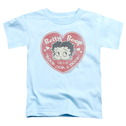 Betty Boop Fan Club Heart - Kid's T-Shirt Kid's T-Shirt (Ages 4-7) Betty Boop   