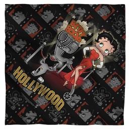 Betty Boop Hollywood Nights - Bandana Bandanas Betty Boop   