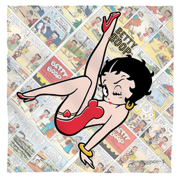 Betty Boop Vintage Strips - Bandana Bandanas Betty Boop   