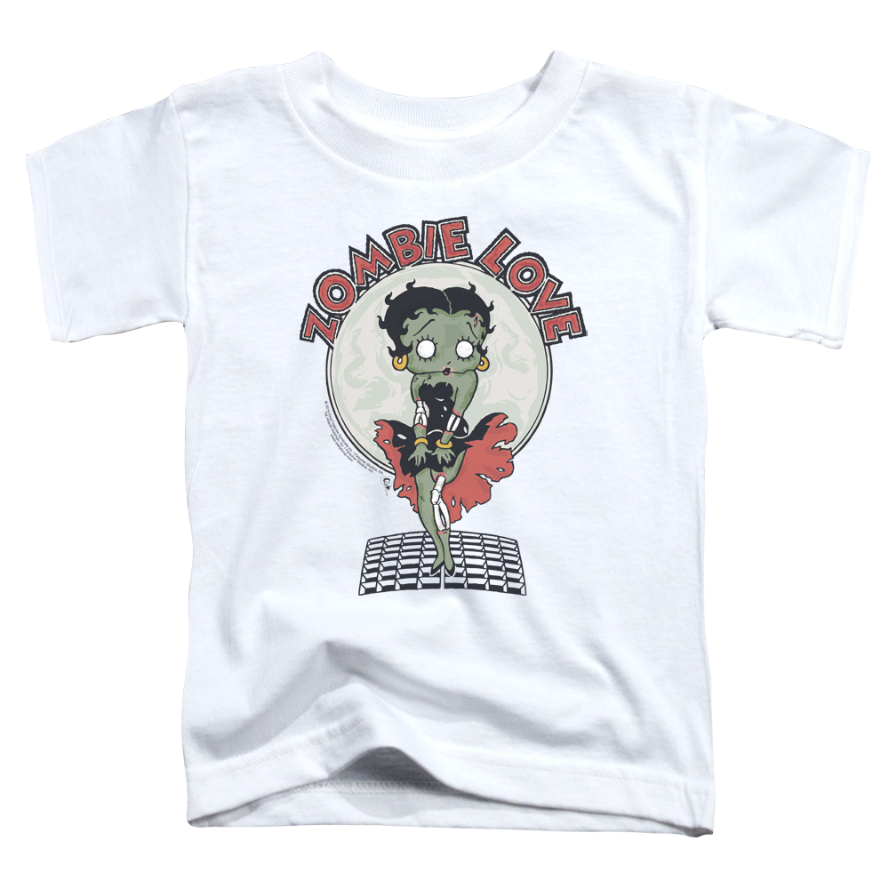 Betty Boop Breezy Zombie Love - Kid's T-Shirt Kid's T-Shirt (Ages 4-7) Betty Boop   