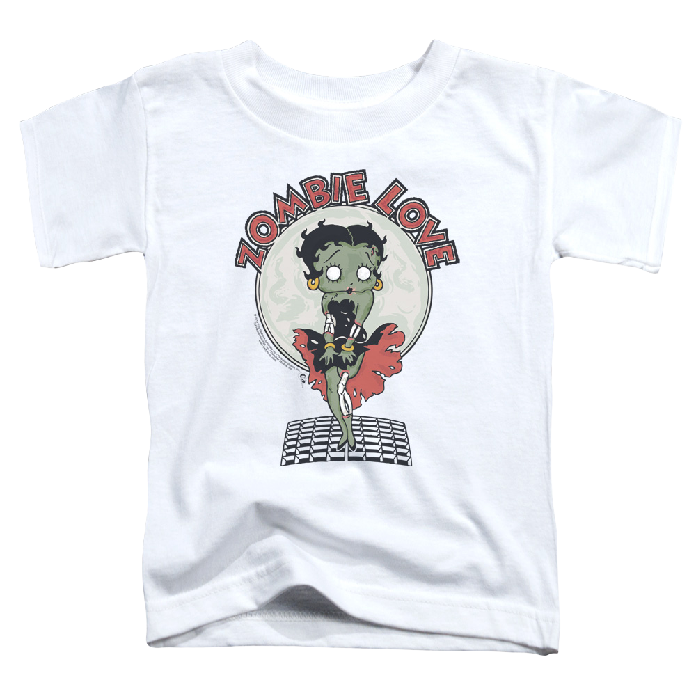 Betty Boop Breezy Zombie Love - Toddler T-Shirt Toddler T-Shirt Betty Boop   
