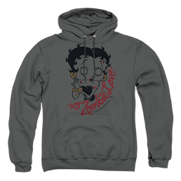 Betty Boop Classic Zombie - Pullover Hoodie Pullover Hoodie Betty Boop   