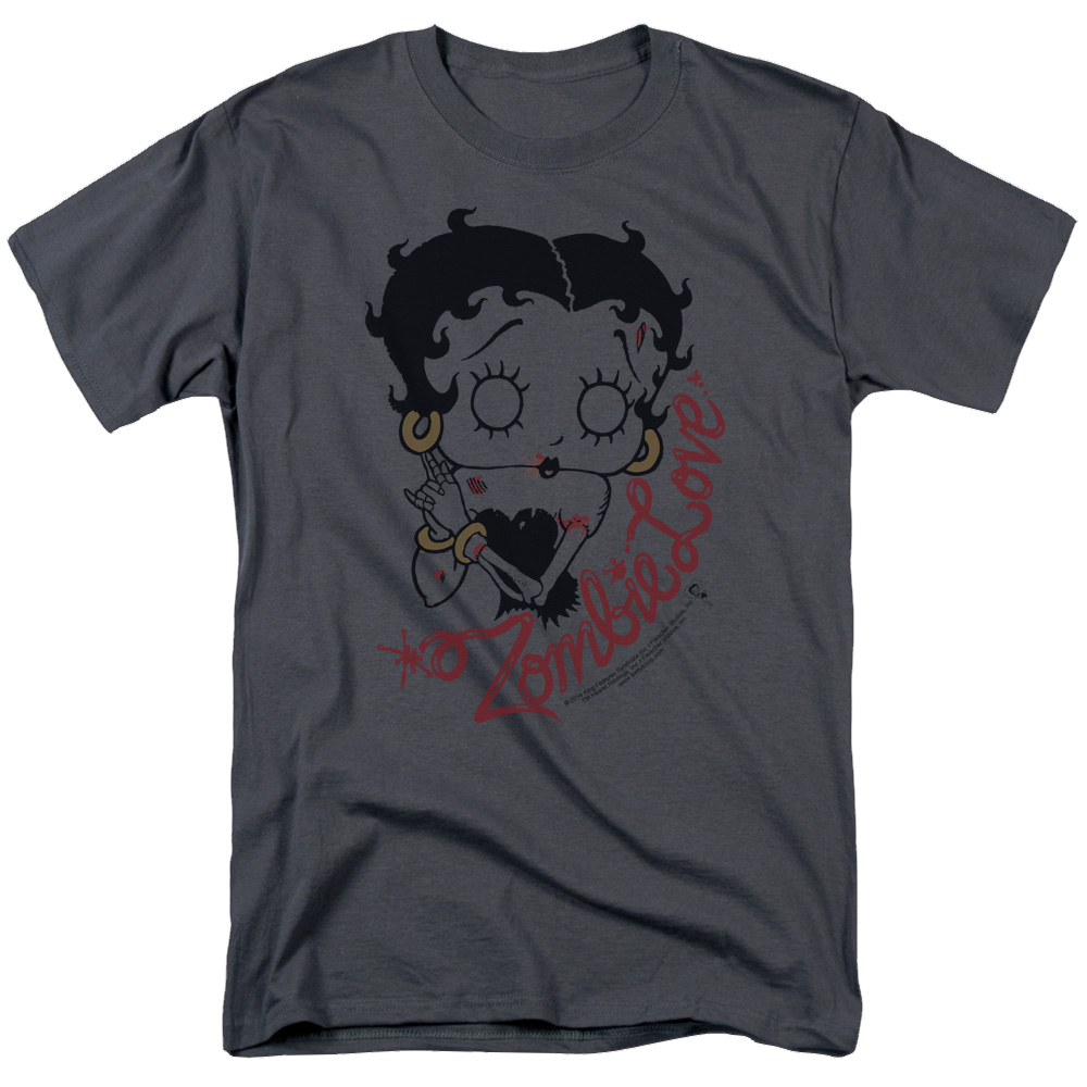 Betty Boop Classic Zombie - Men's Regular Fit T-Shirt Men's Regular Fit T-Shirt Betty Boop   