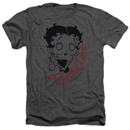 Betty Boop Classic Zombie - Men's Heather T-Shirt Men's Heather T-Shirt Betty Boop   