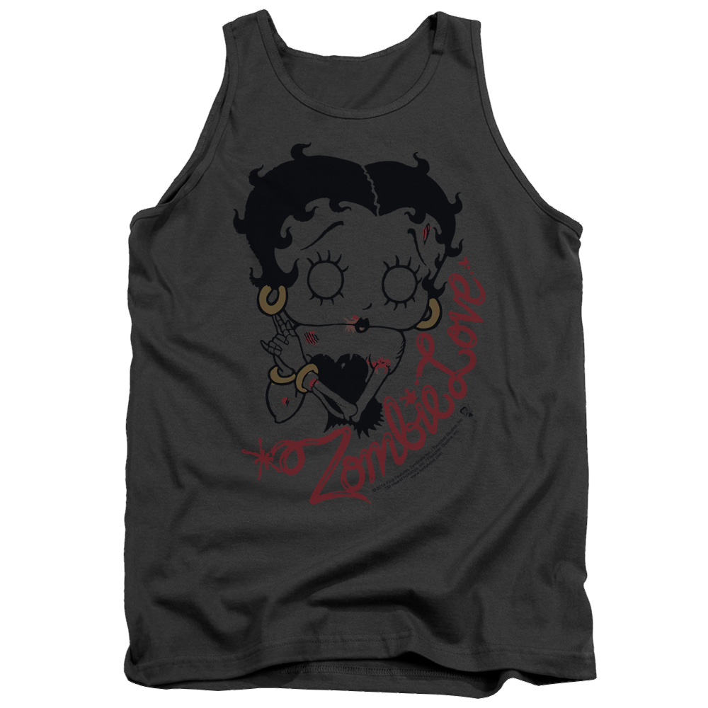 Betty Boop Classic Zombie - Men's Tank Top Men's Tank Betty Boop   