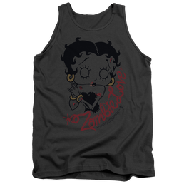 Betty Boop Classic Zombie - Men's Tank Top Men's Tank Betty Boop   