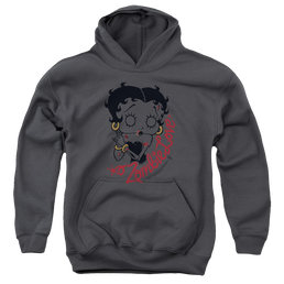 Betty Boop Classic Zombie - Youth Hoodie Youth Hoodie (Ages 8-12) Betty Boop   