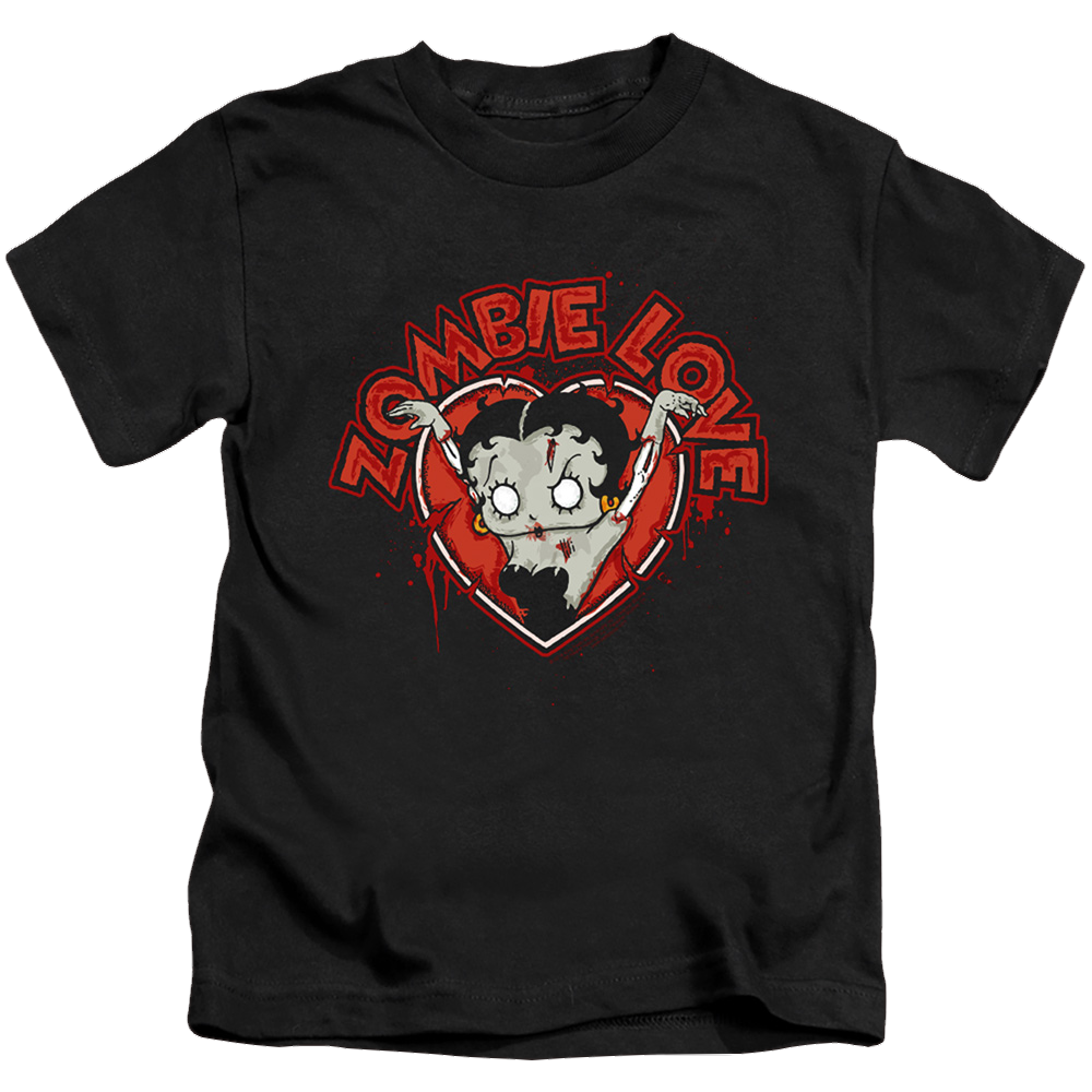 Betty Boop Heart You Forever - Kid's T-Shirt Kid's T-Shirt (Ages 4-7) Betty Boop   