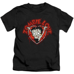 Betty Boop Heart You Forever - Kid's T-Shirt Kid's T-Shirt (Ages 4-7) Betty Boop   