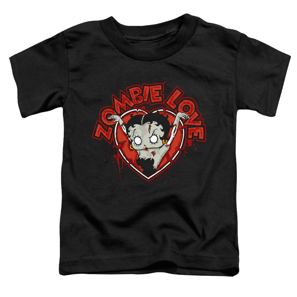 Betty Boop Heart You Forever - Toddler T-Shirt Toddler T-Shirt Betty Boop   