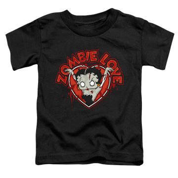 Betty Boop Heart You Forever - Toddler T-Shirt Toddler T-Shirt Betty Boop   