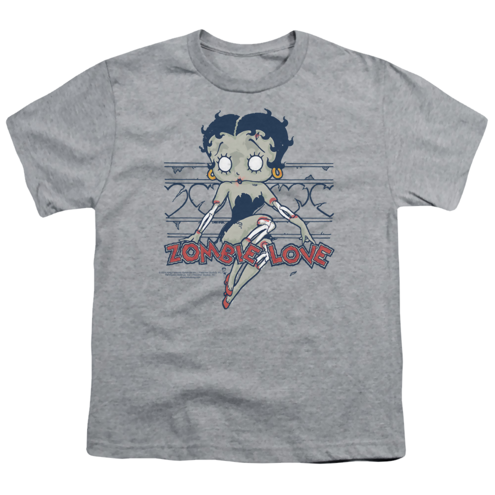 Betty Boop Zombie Pinup - Kid's T-Shirt Kid's T-Shirt (Ages 4-7) Betty Boop   