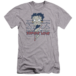 Betty Boop Zombie Pinup - Men's Premium Slim Fit T-Shirt Men's Premium Slim Fit T-Shirt Betty Boop   