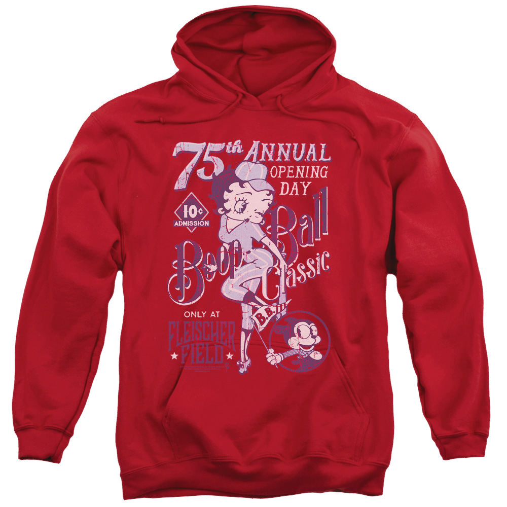 Betty Boop Boop Ball - Pullover Hoodie Pullover Hoodie Betty Boop   