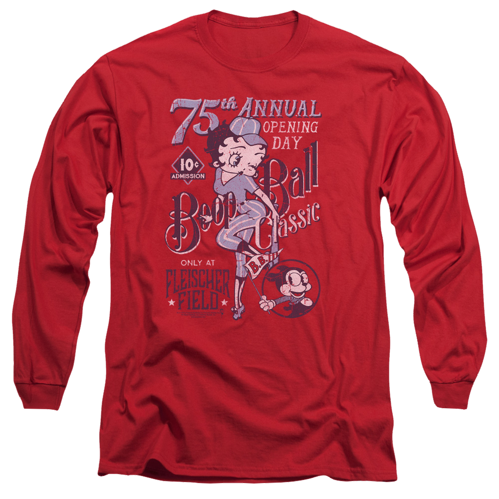 Betty Boop Boop Ball - Men's Long Sleeve T-Shirt Men's Long Sleeve T-Shirt Betty Boop   