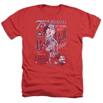 Betty Boop Boop Ball - Men's Heather T-Shirt Men's Heather T-Shirt Betty Boop   