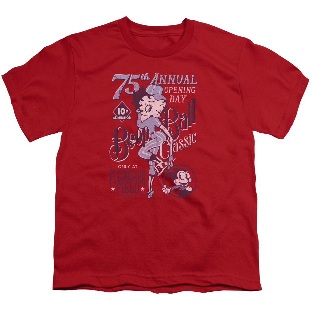 Betty Boop Boop Ball - Kid's T-Shirt Kid's T-Shirt (Ages 4-7) Betty Boop   