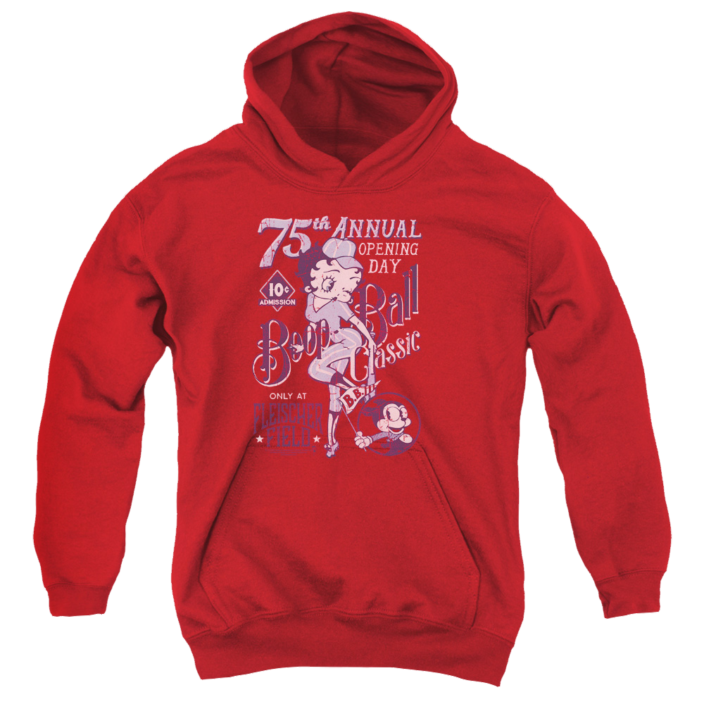 Betty Boop Boop Ball - Youth Hoodie Youth Hoodie (Ages 8-12) Betty Boop   