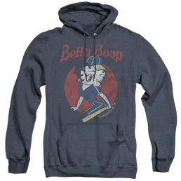 Betty Boop Team Boop - Heather Pullover Hoodie Heather Pullover Hoodie Betty Boop   