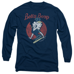 Betty Boop Team Boop - Men's Long Sleeve T-Shirt Men's Long Sleeve T-Shirt Betty Boop   