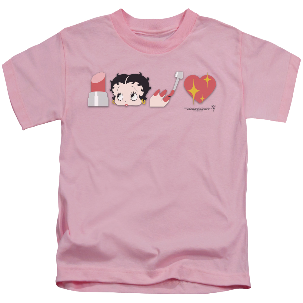 Betty Boop Symbols - Kid's T-Shirt Kid's T-Shirt (Ages 4-7) Betty Boop   