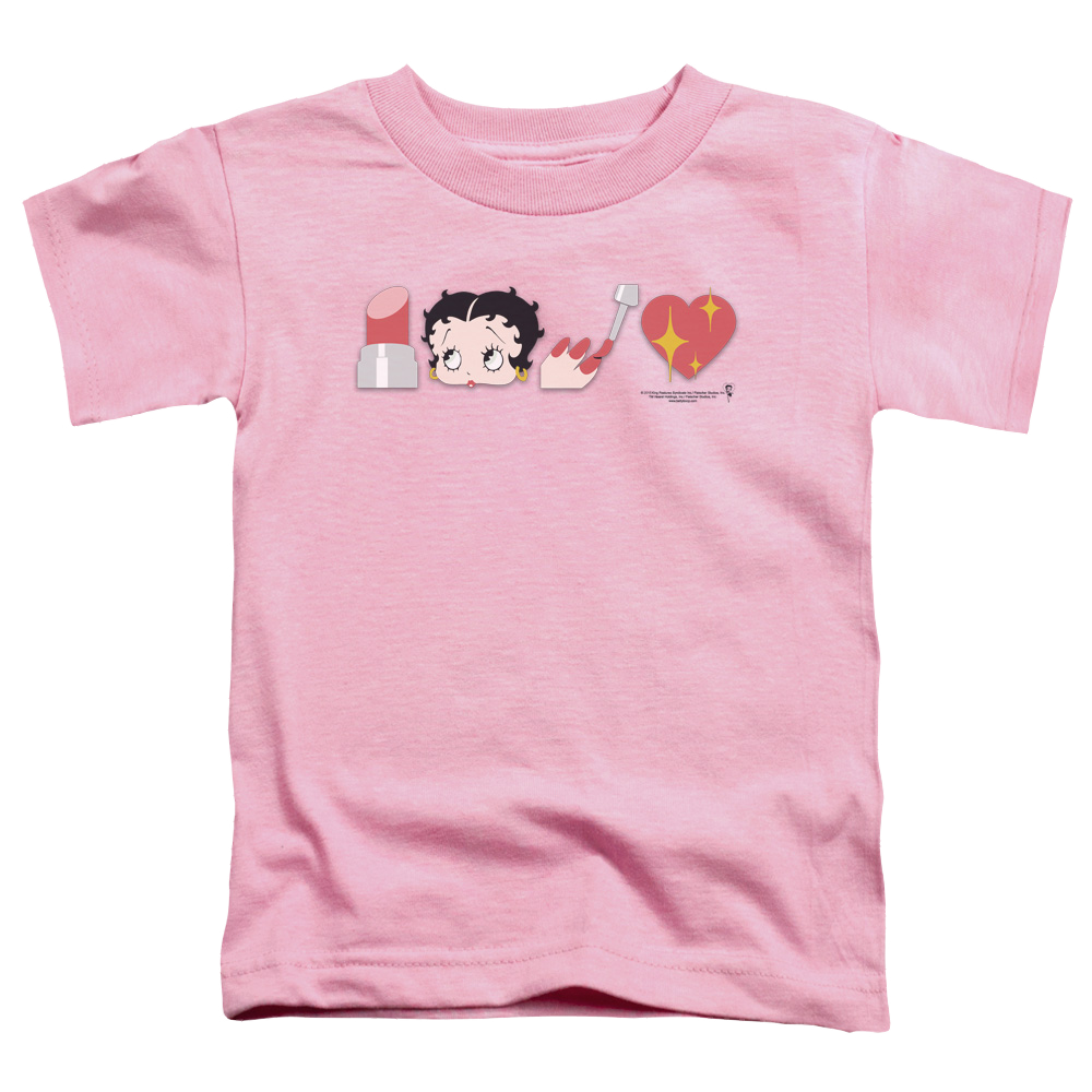 Betty Boop Symbols - Toddler T-Shirt Toddler T-Shirt Betty Boop   